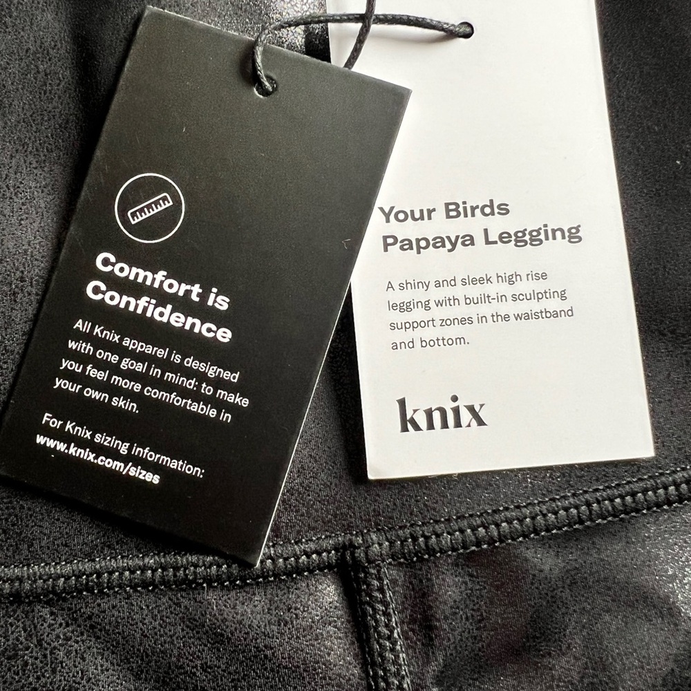 NWT KNIX Sculpt Leggings - Black XL